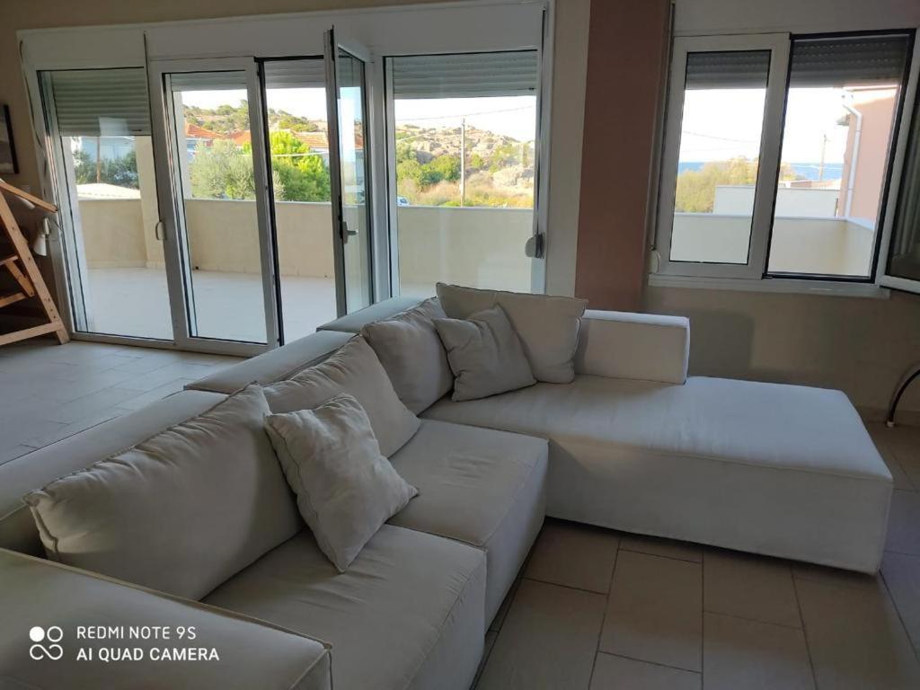 Fotis Apartments Skala Neon Kydonion Exteriör bild